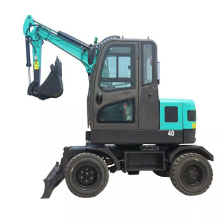 HW40 household excavators breaking hammer 4t wheel excavator for sale